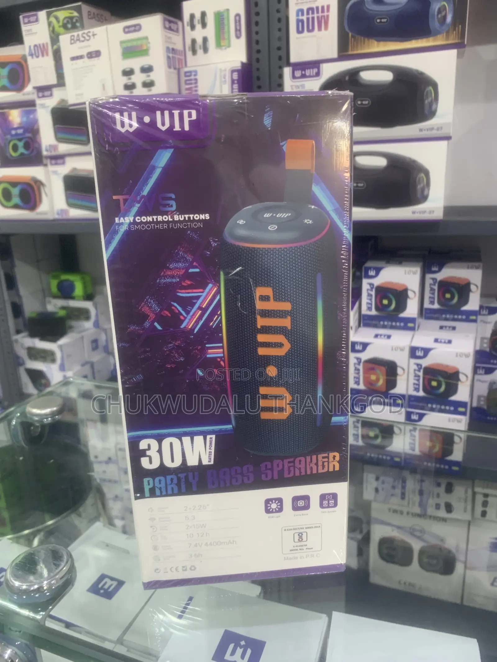 Wuf Vip 05 Portable Wireless Bluetooth Speaker