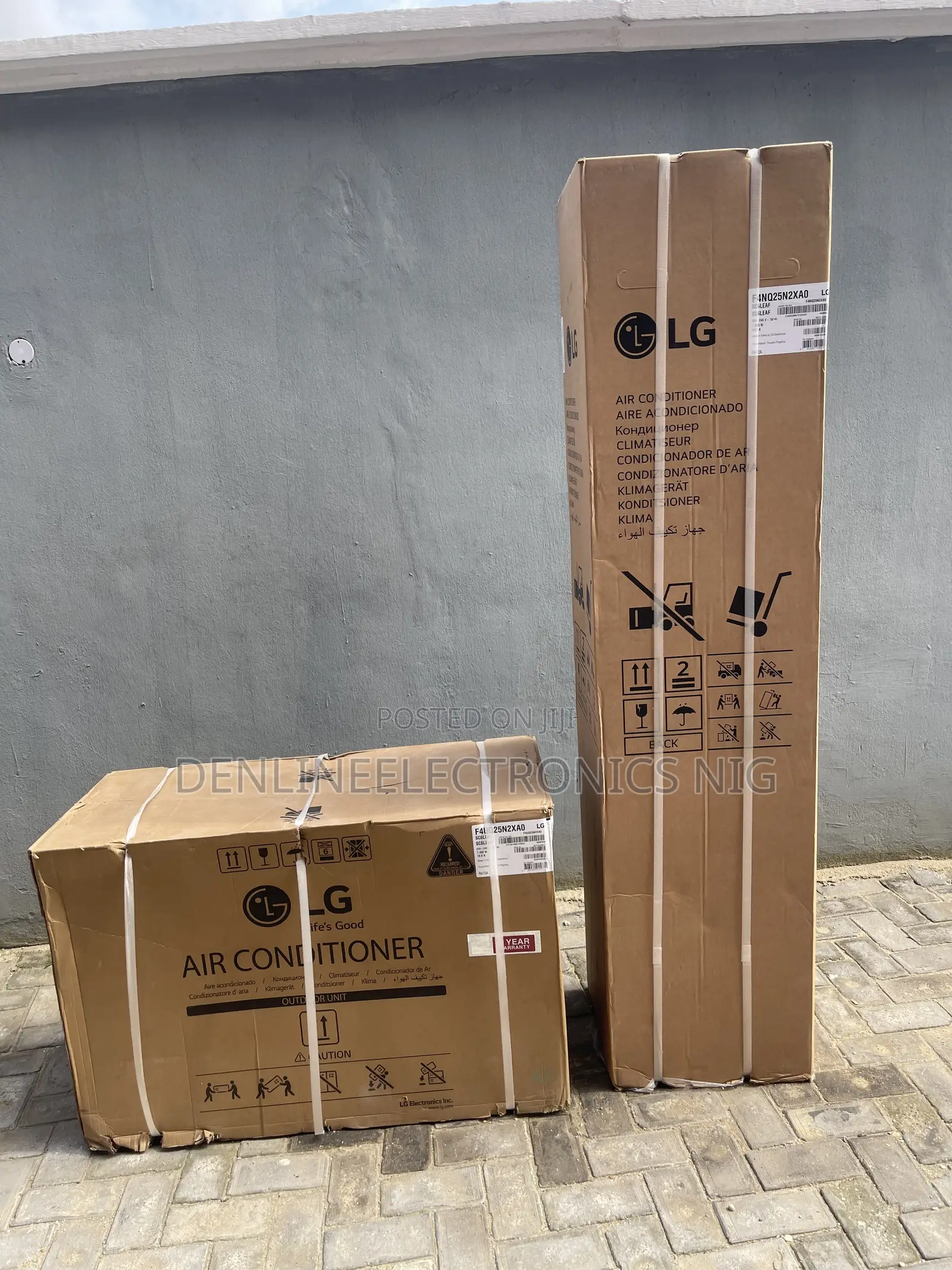 Brand New Original Lg 2.5hp Twin Tower Inverter Standing Ac