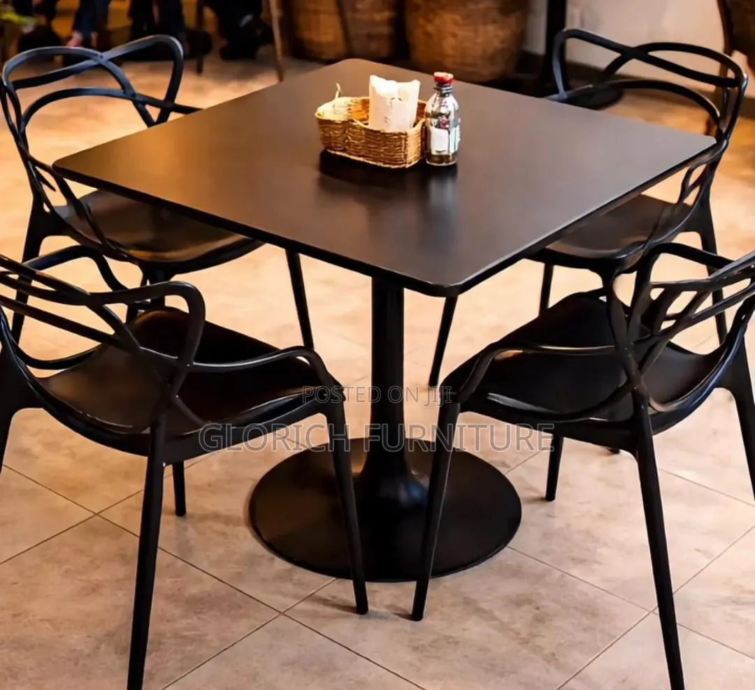 Sturdy Restaurant Table and Chairs