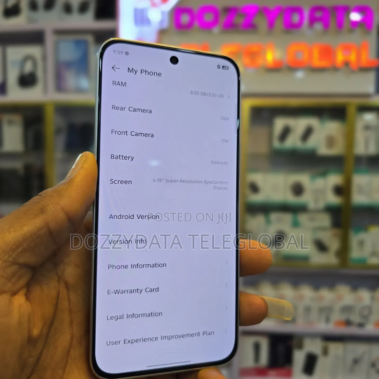 Infinix Hot 60 Pro 256 GB White