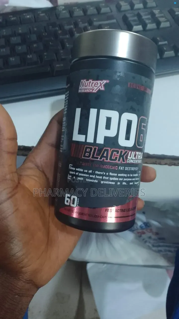 Nutrex Lipo 6 Black Ultra Concentrate — Intense Fat Destroyer