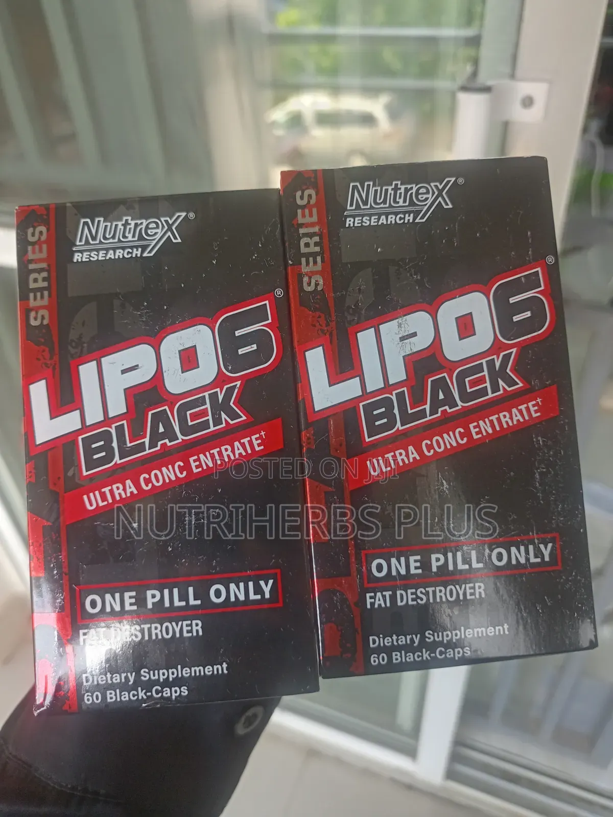 Nutrex Lipo 6 Black Ultra Concentrate: Helps Accelerate Weight Loss.