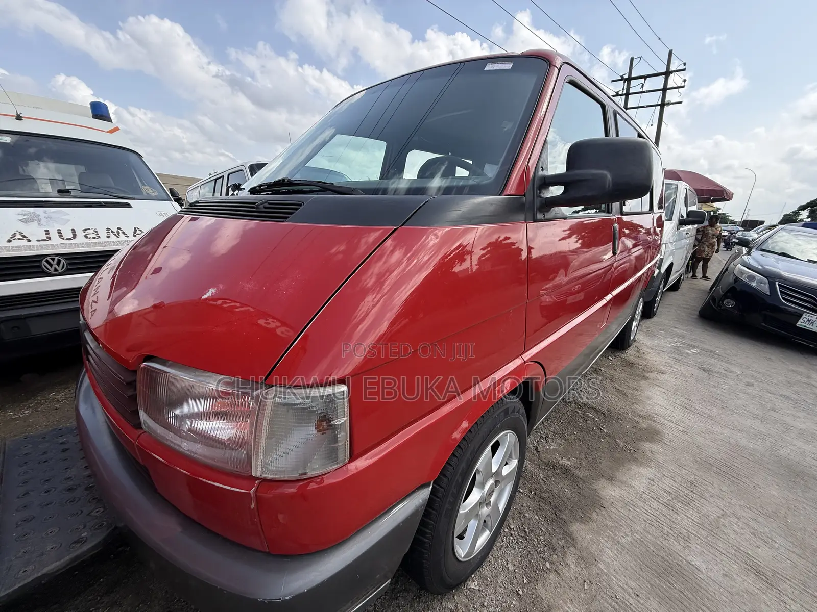 Volkswagen Transporter 2003 Red