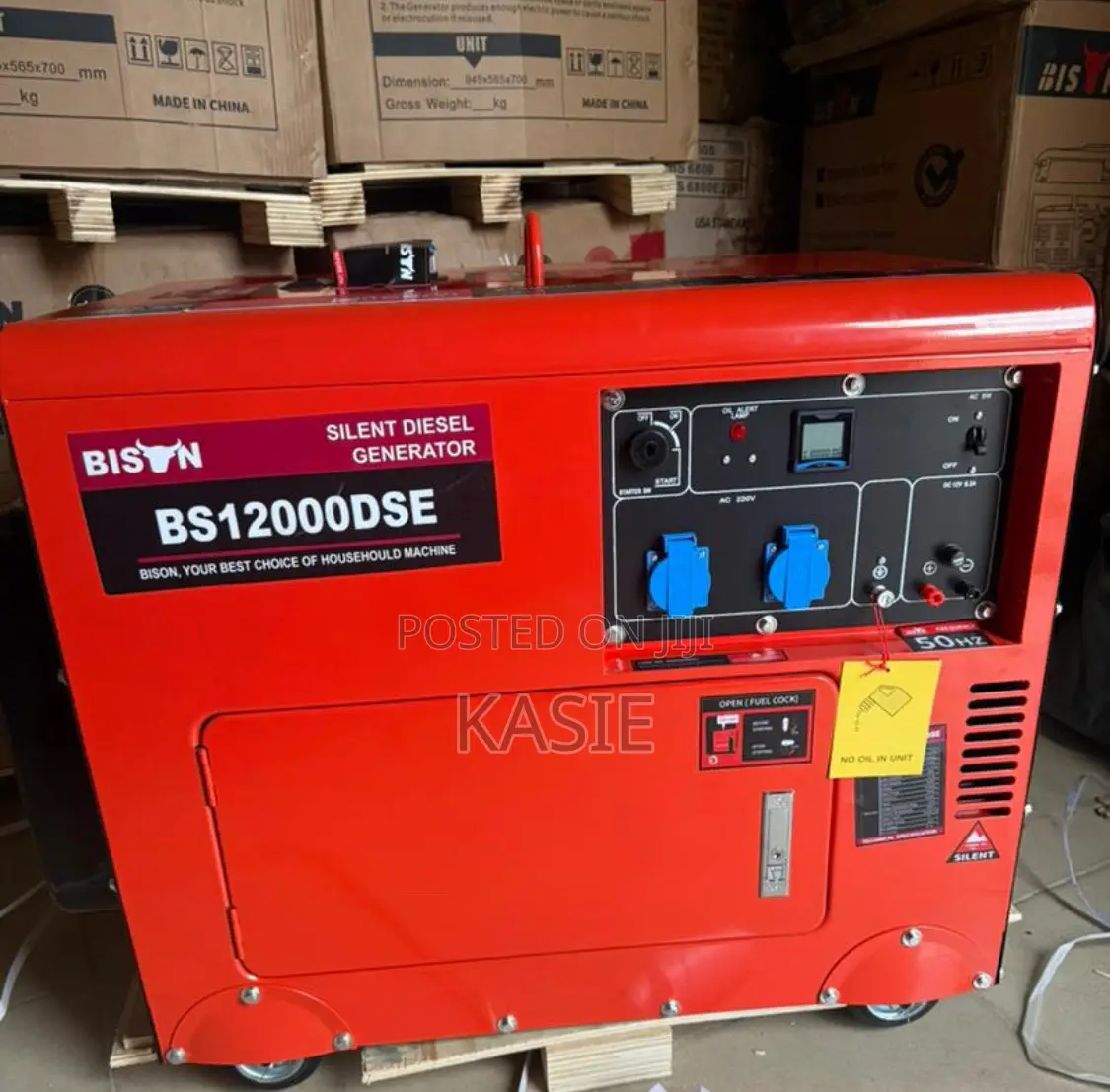 Bs12000dse 8.7kva Original Bison Diesel Soundproof Generator