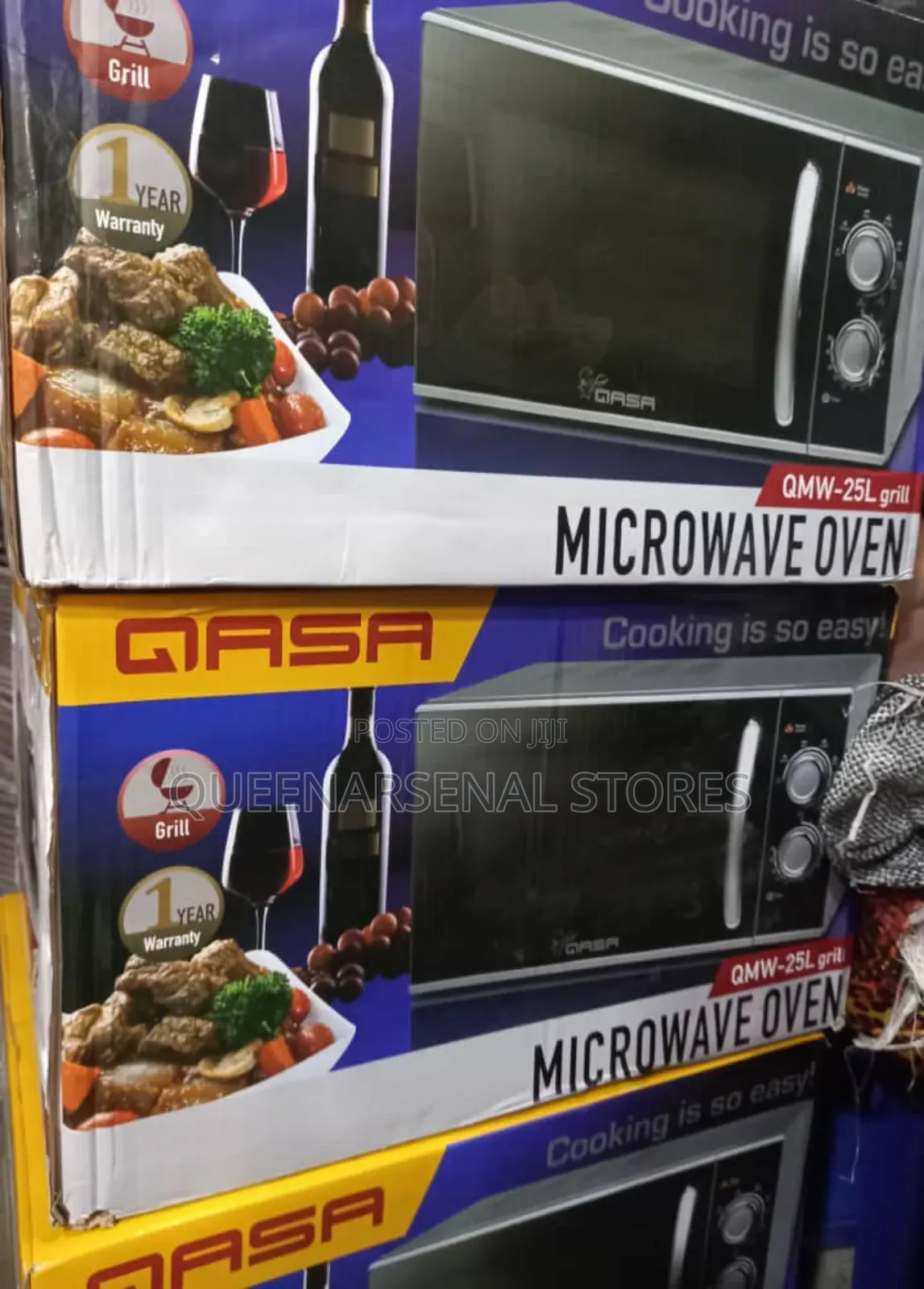 25l Qasa Microwave With Grill