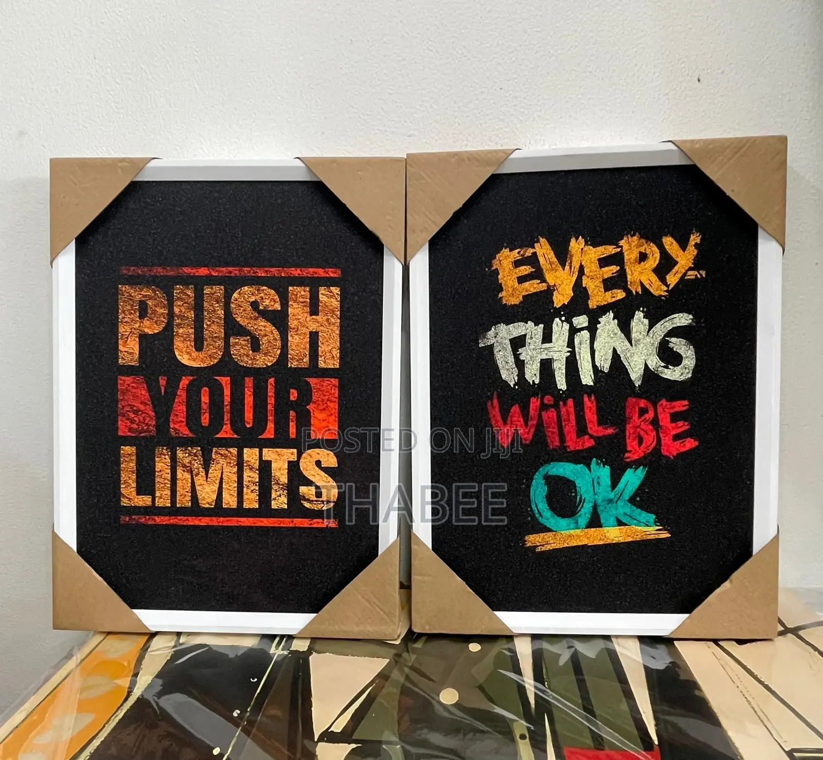 Motivational Wall Art Canvas Frame 40 X 30