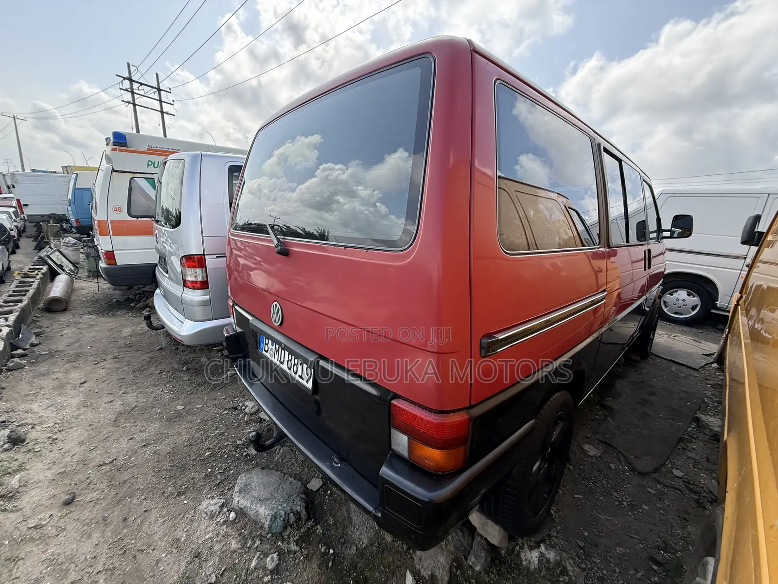 Volkswagen Transporter 2003 Red