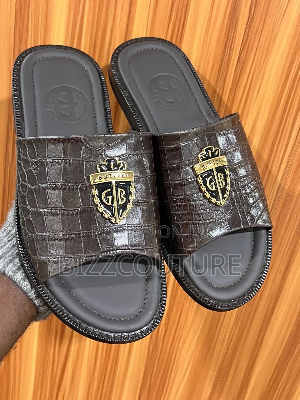 Original Italian Gianfranco Butteri Slippers Available in Store