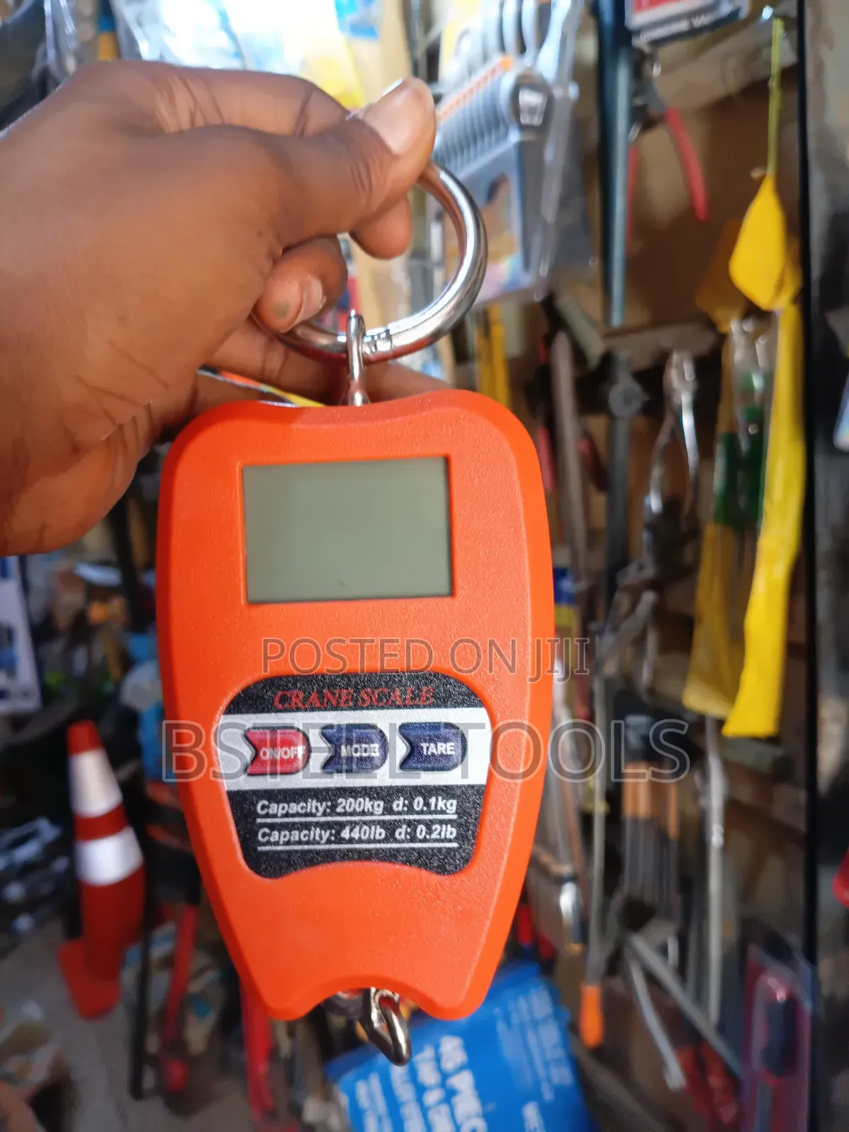 200kg Digital Mini Crane Scale – Heavy Duty Hanging Scale