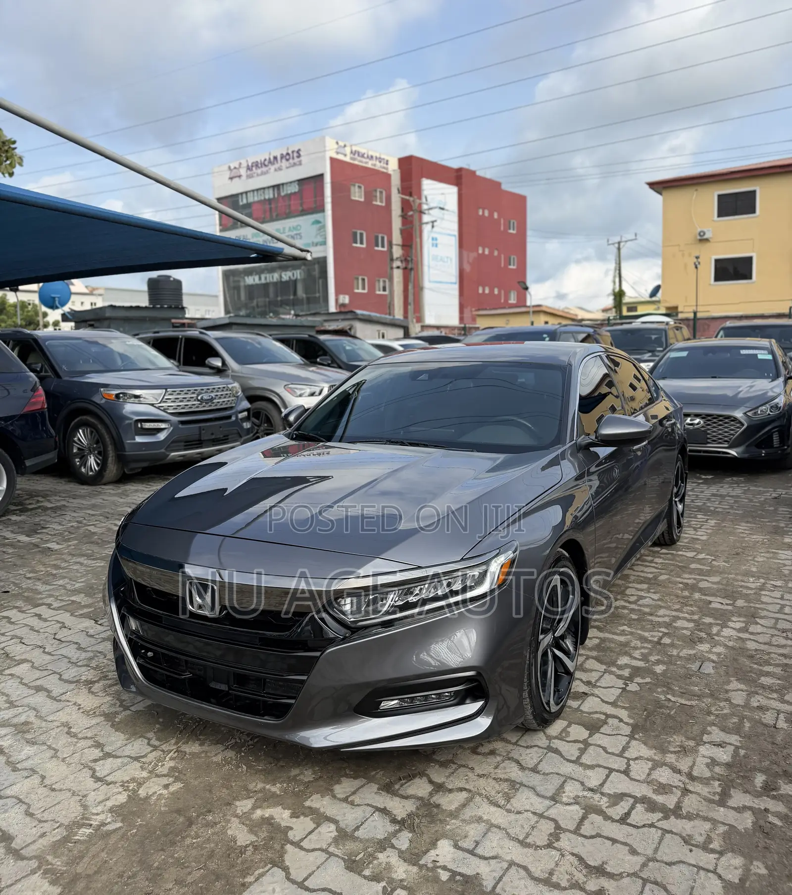 Honda Accord Sport (1.5L 4cyl Turbo 6M) 2019 Gray