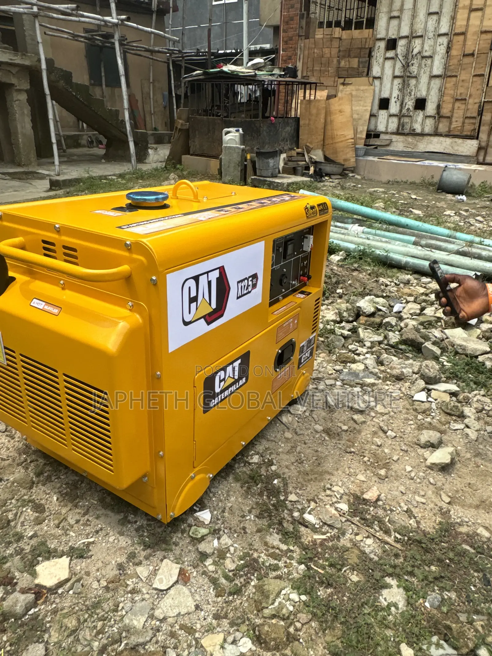 Premium Cat 10kva Silent Generator for Offices, Shops Homes