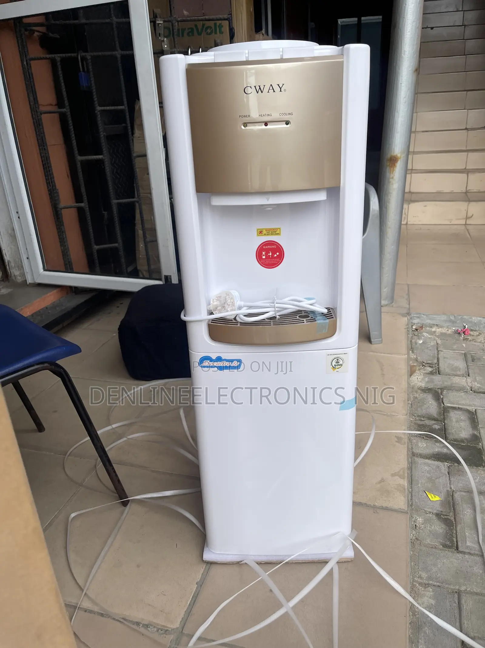 Brand New White Cway Three Taps Water Dispenser With Chiller Cabinet