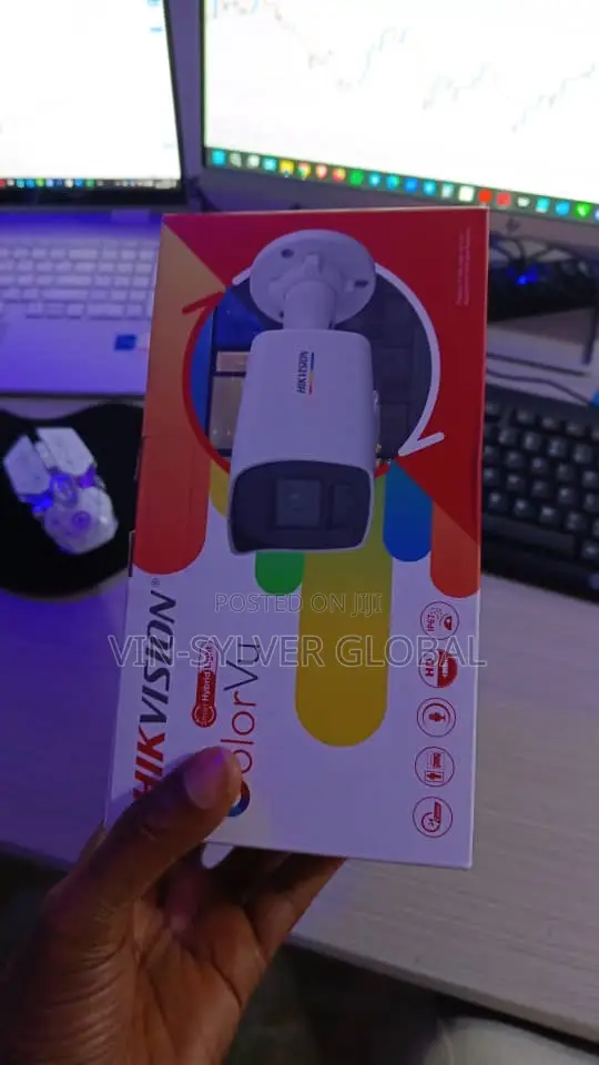 Hikvision 4mp Ip Outdoor Camera With Audio and Colored