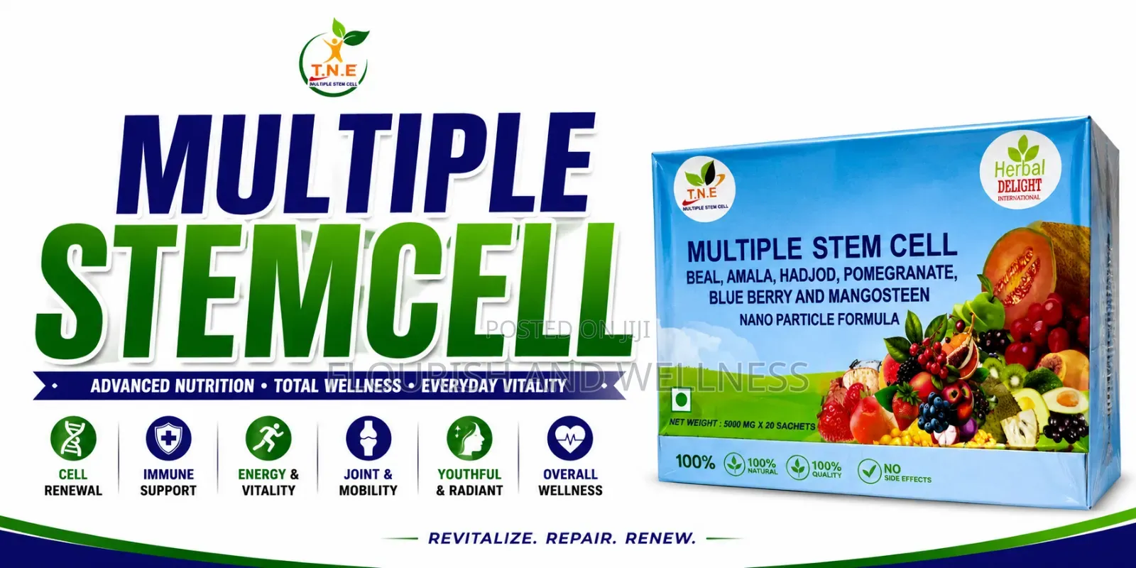 Advance Stemcell Nutrition for Whole Body Wellness