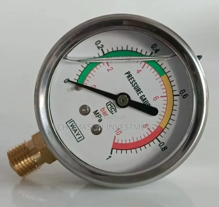 Pressure Gauge-Valve 1-10 Meters