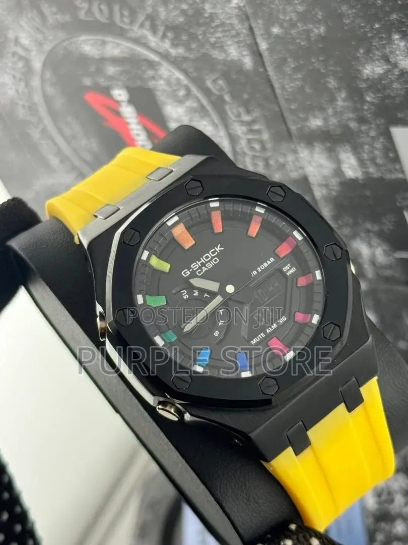 G-Shock Ga 2100 Steel Head and Rubber Strap