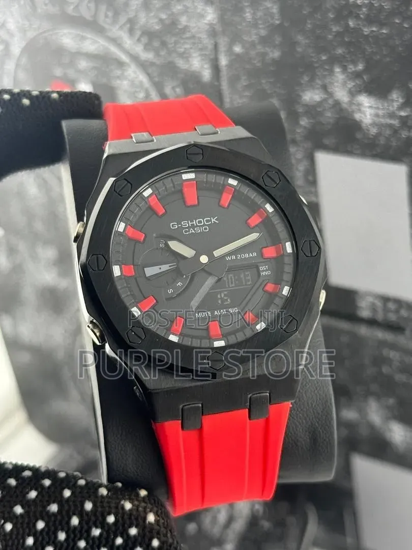 G-Shock Ga 2100 Steel Head and Rubber Strap