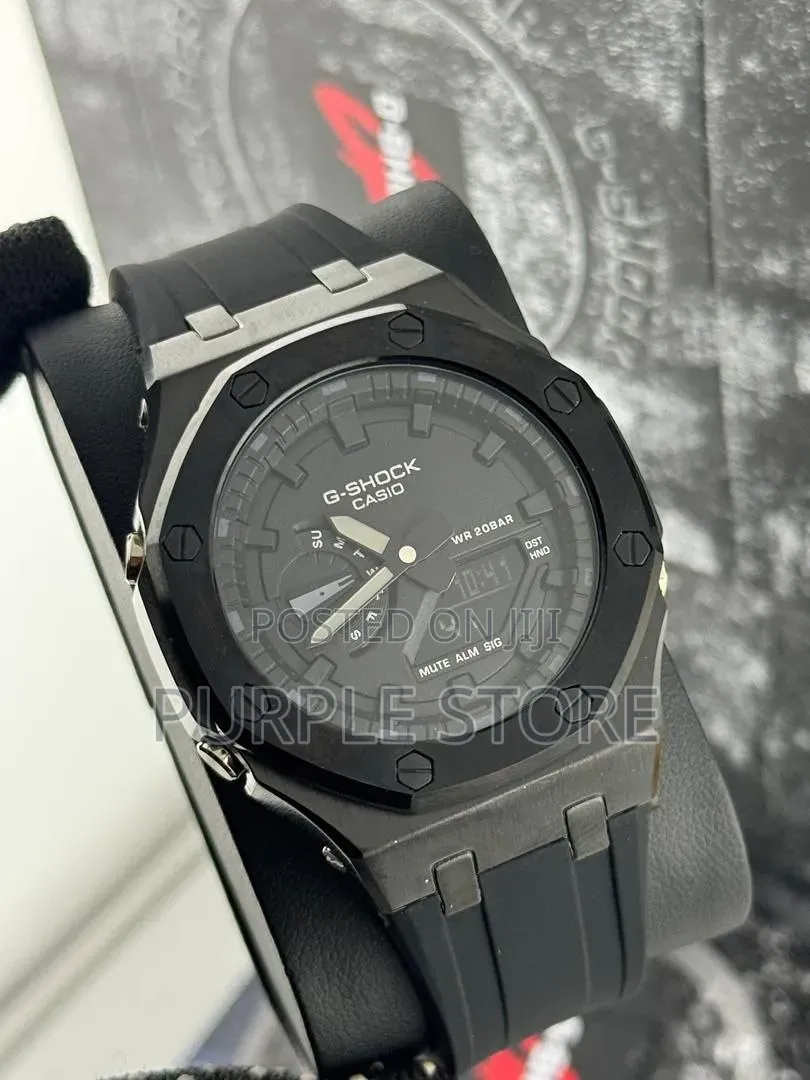 G-Shock Ga 2100 Steel Head and Rubber Strap