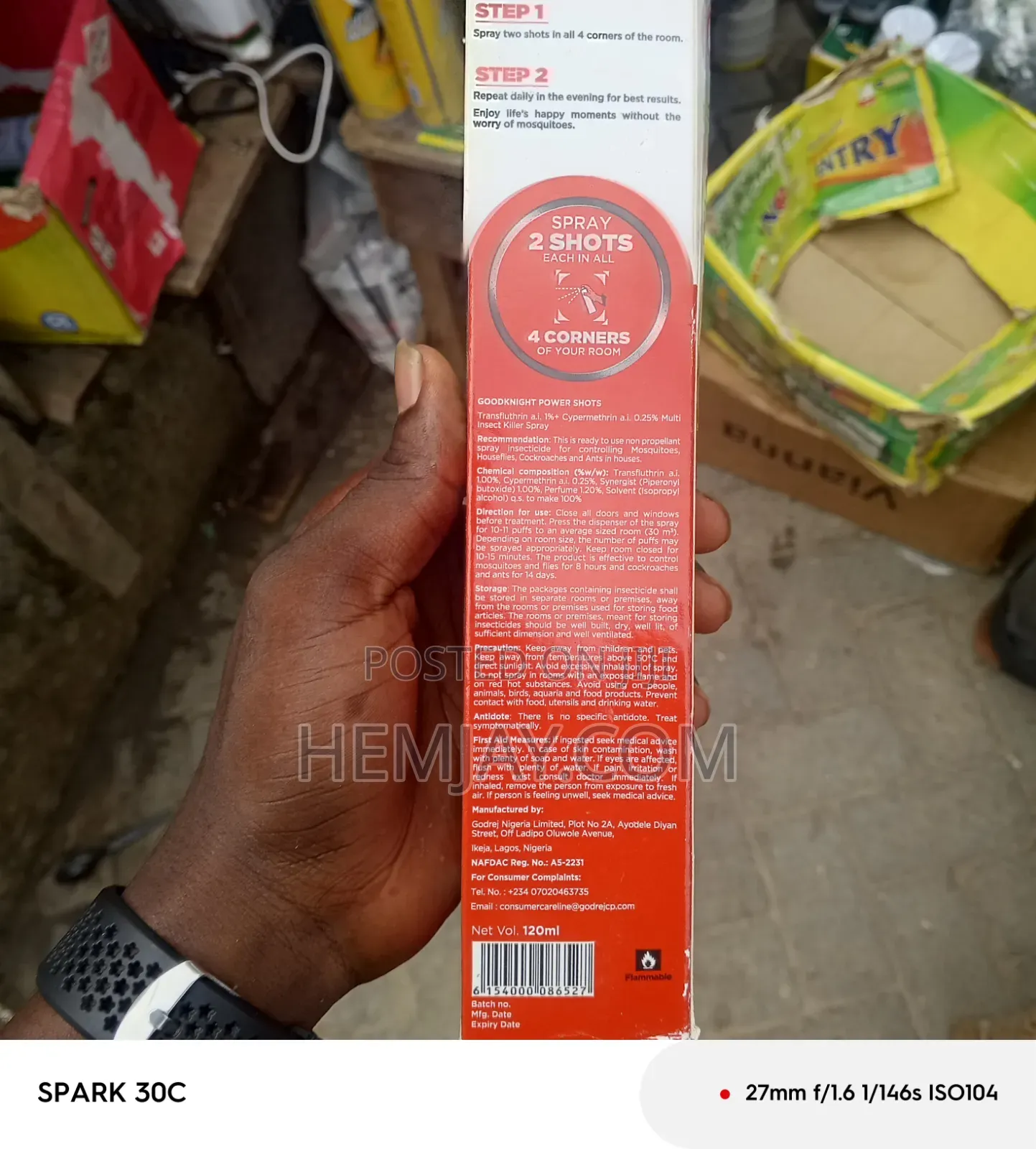 Good Night Authentic Multi Purpose Insecticide Spray