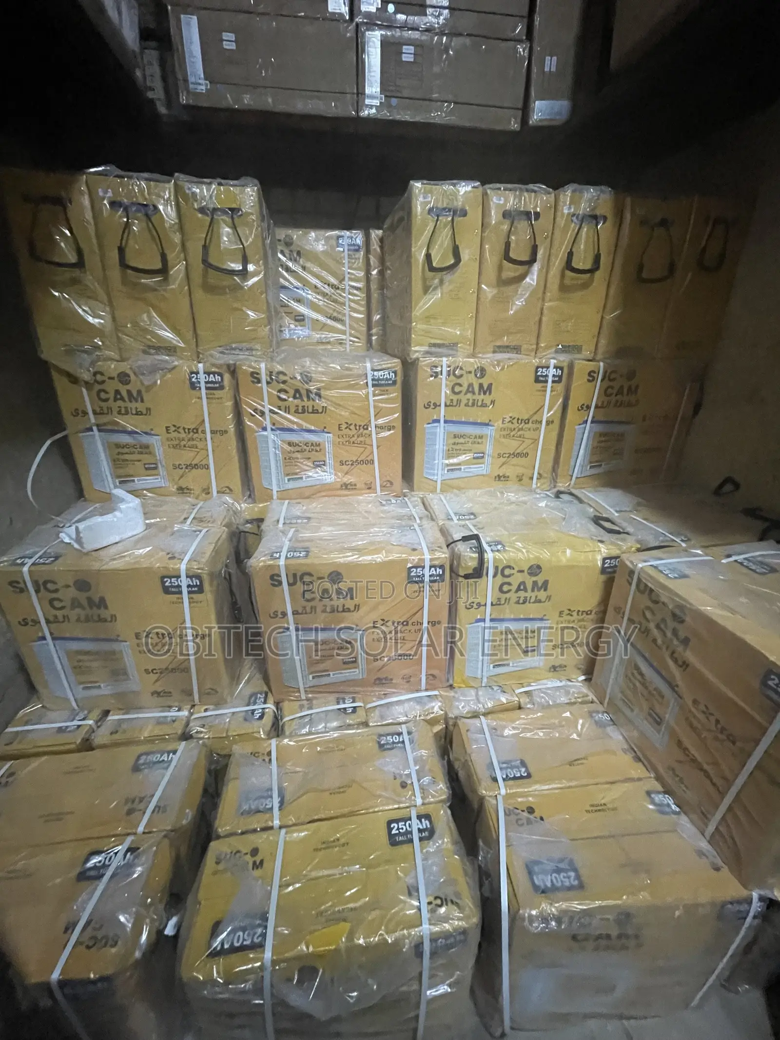Sucam 250ah 12v Tall Tubular Solar Battery – Brand New