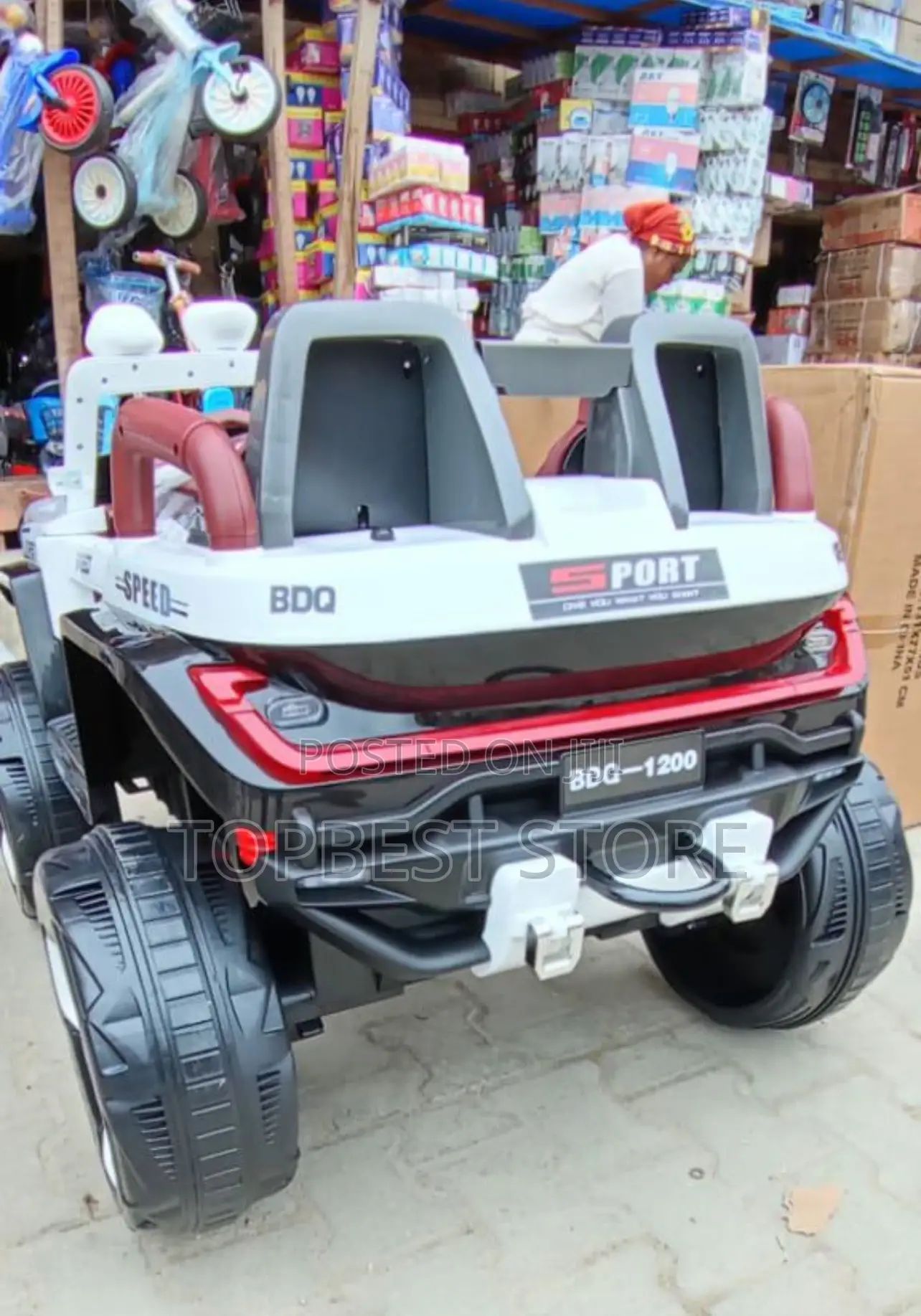 Children Car Double Seat With Music and Remote Control