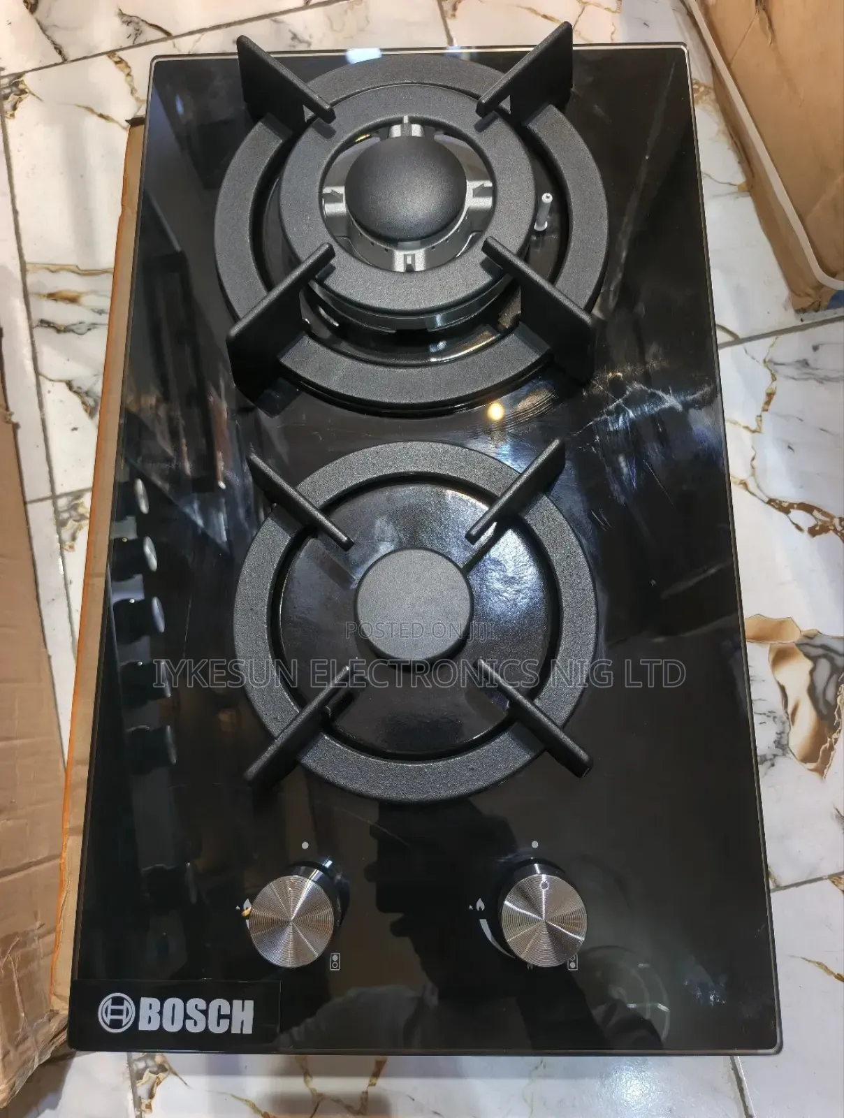 Bosch Inbuilt Cabinet 21x51cm 2 Burners Automatic Gas Cooker Hob Etc.