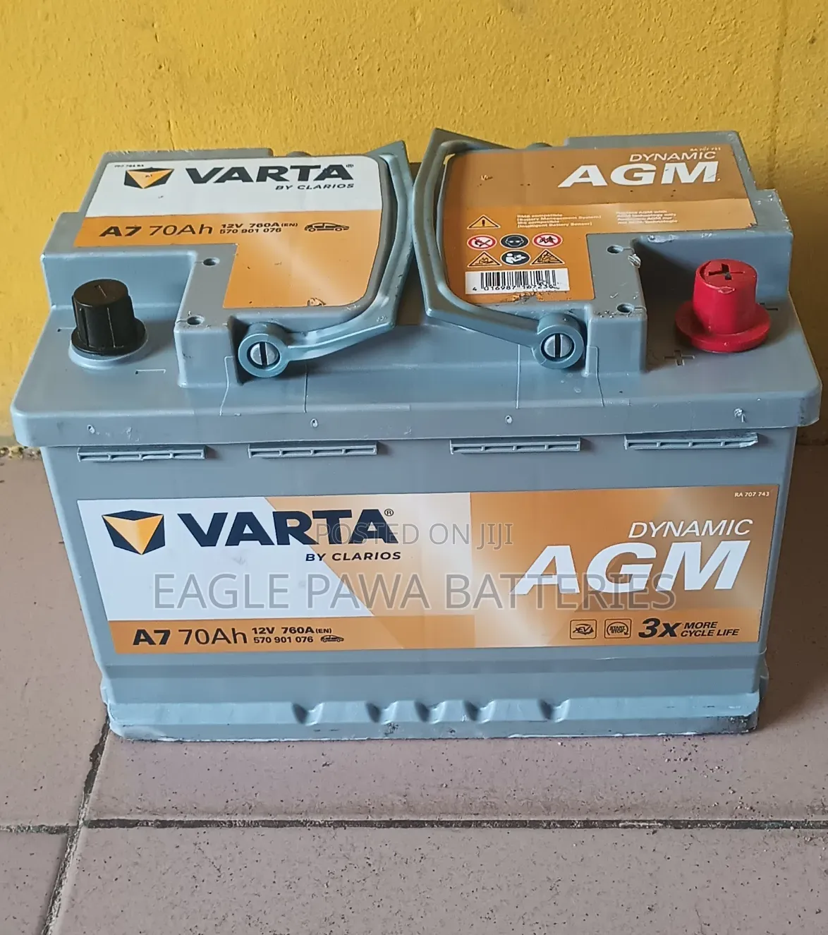 Varta Agm 70ah