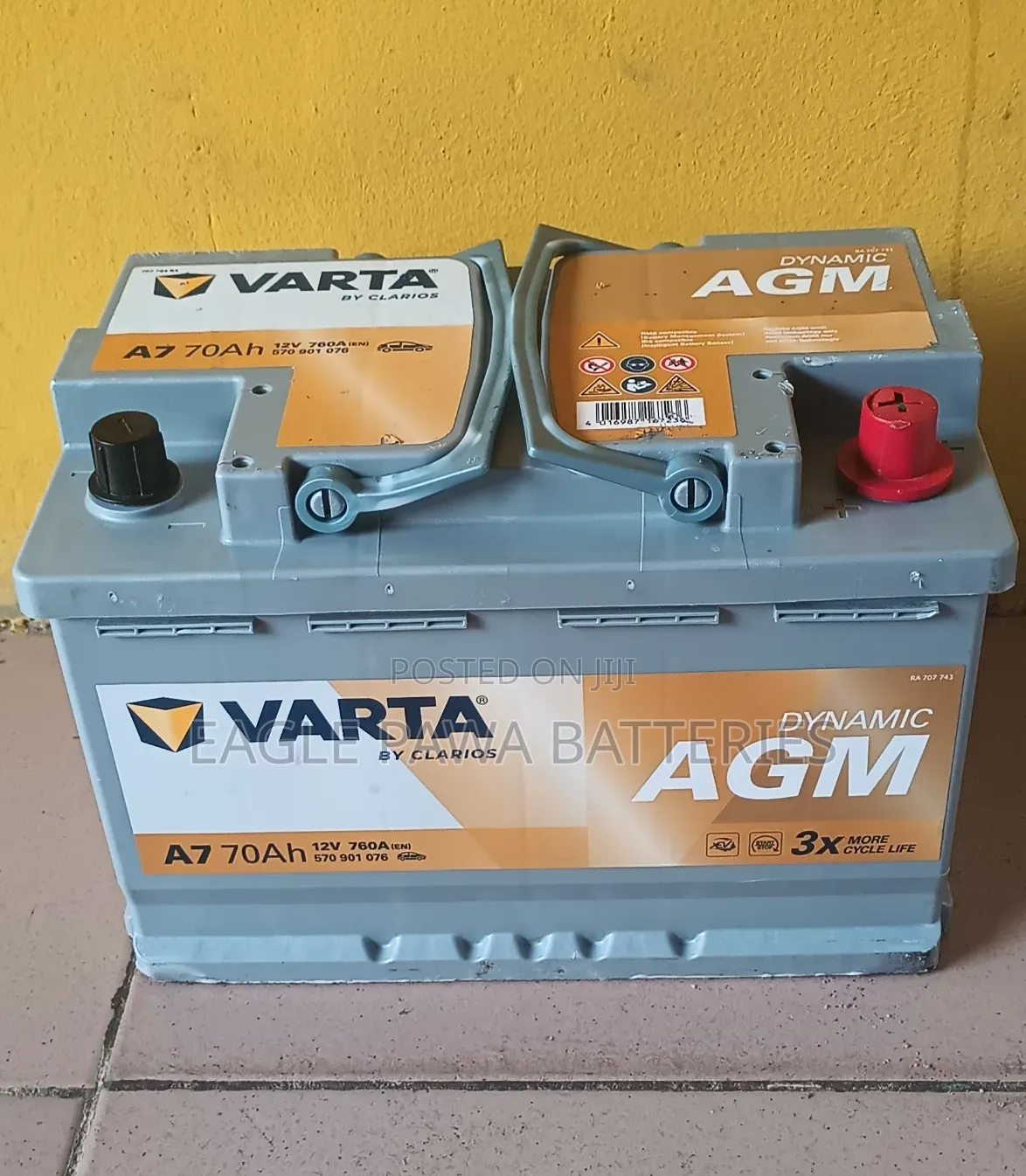 Varta Agm 70ah