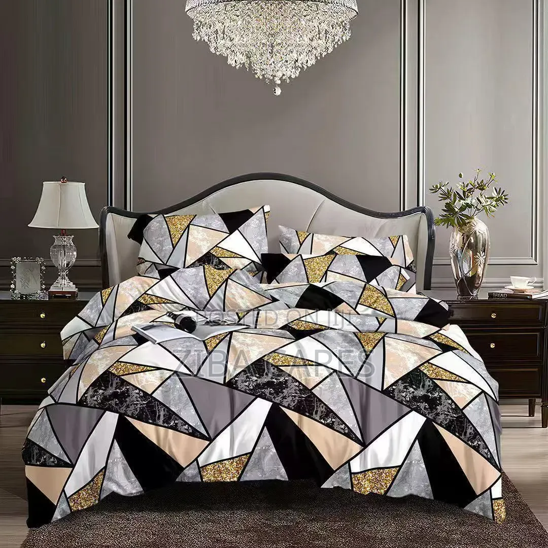 Floral Bedspread With Pillowcases and Duvet Set 4x6