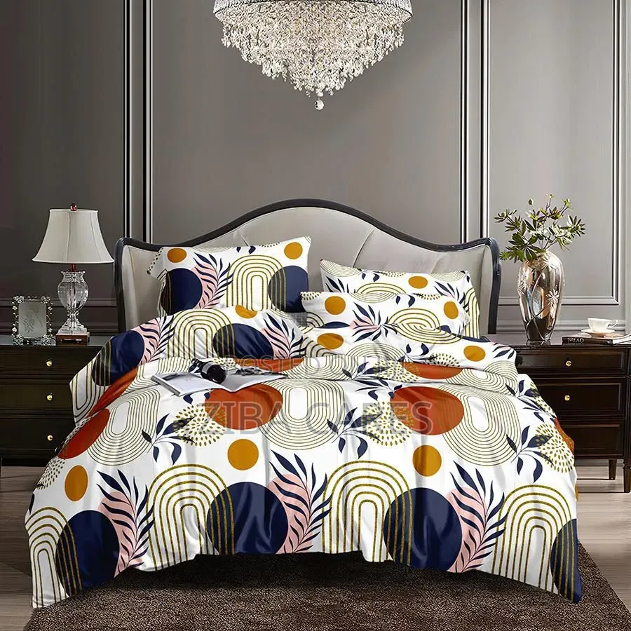 Floral Bedding Set Bedsheet and Pillowcases 6x6 With Duvet