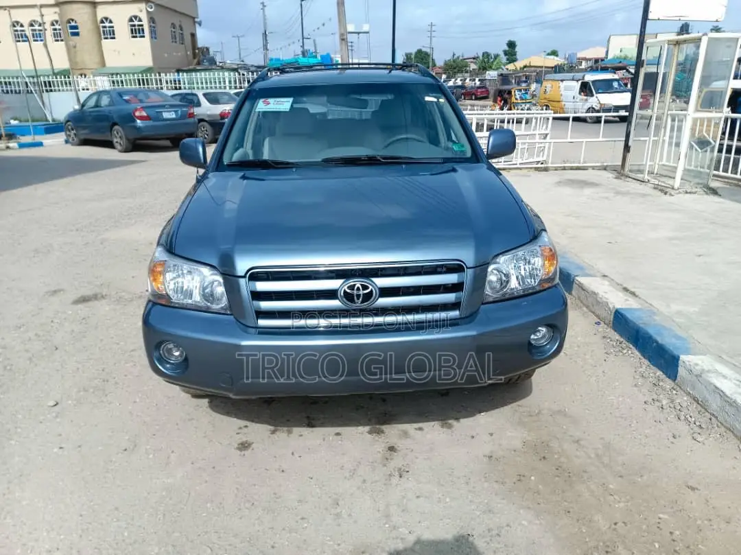 Toyota Highlander V6 4x4 2006 Green