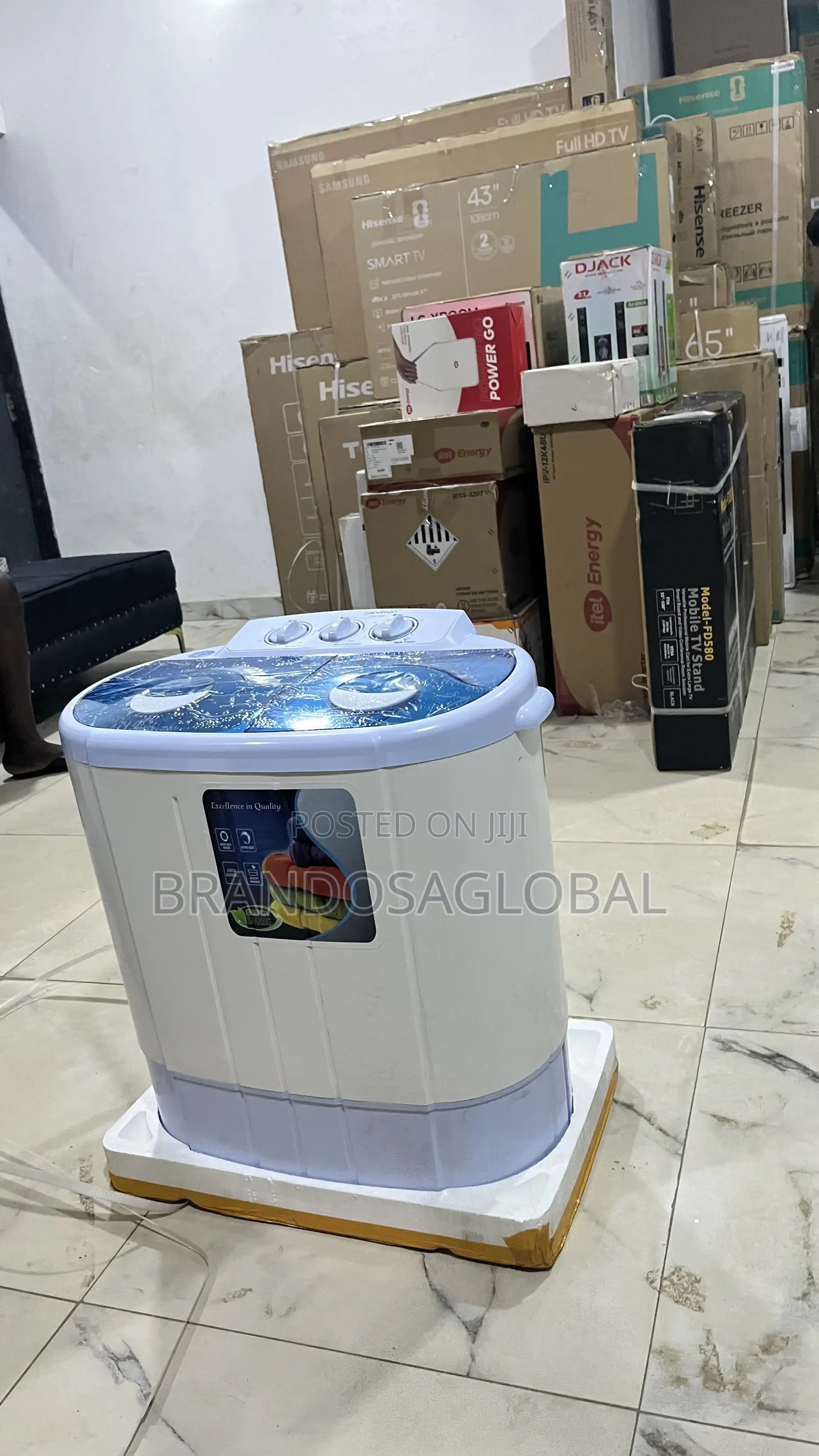 Skyrun 5kg Twin Tub Washing Machine Wm-5sh – Energy Saving Machine