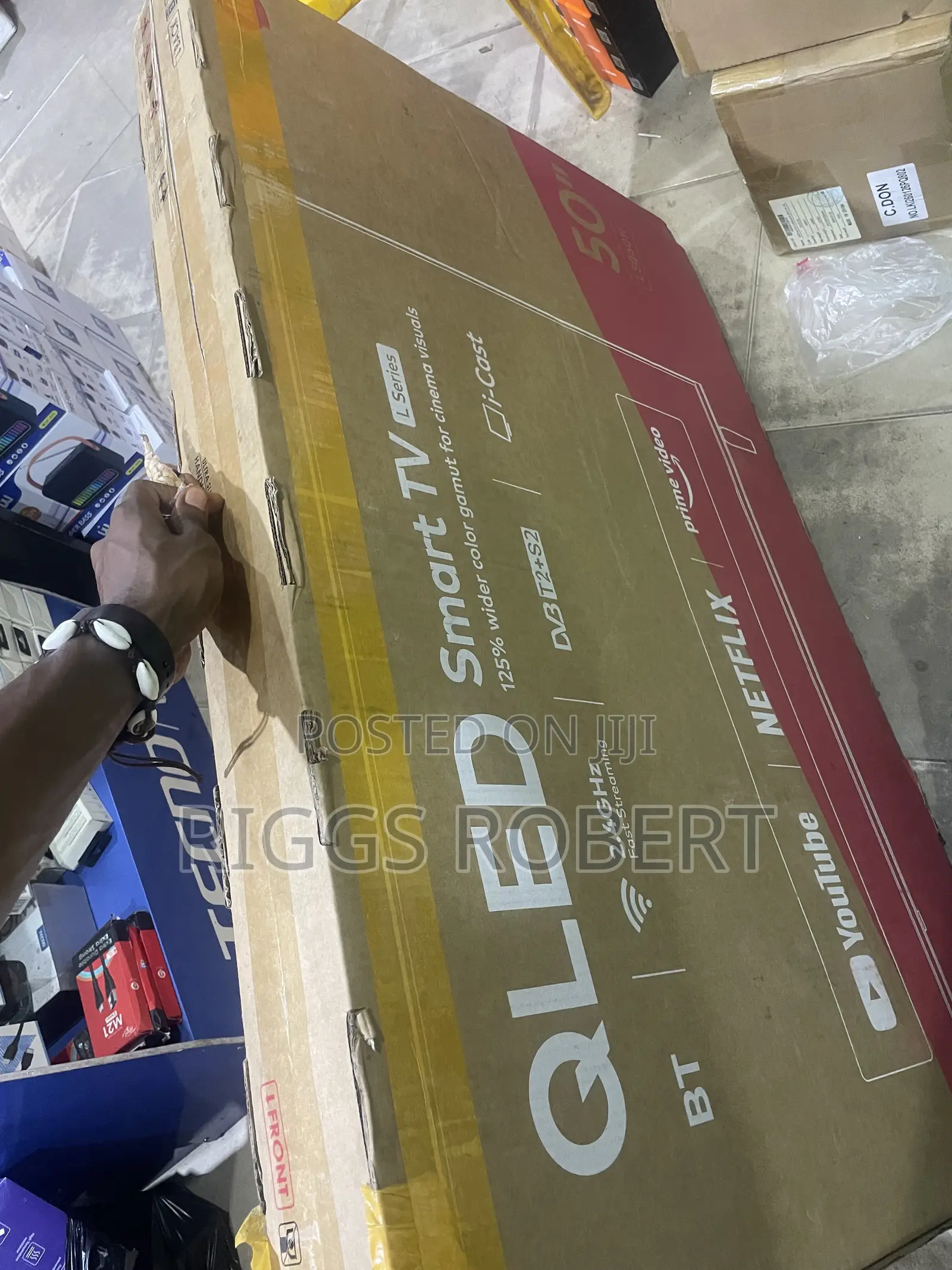 Itel 50’ Qled Smart Television