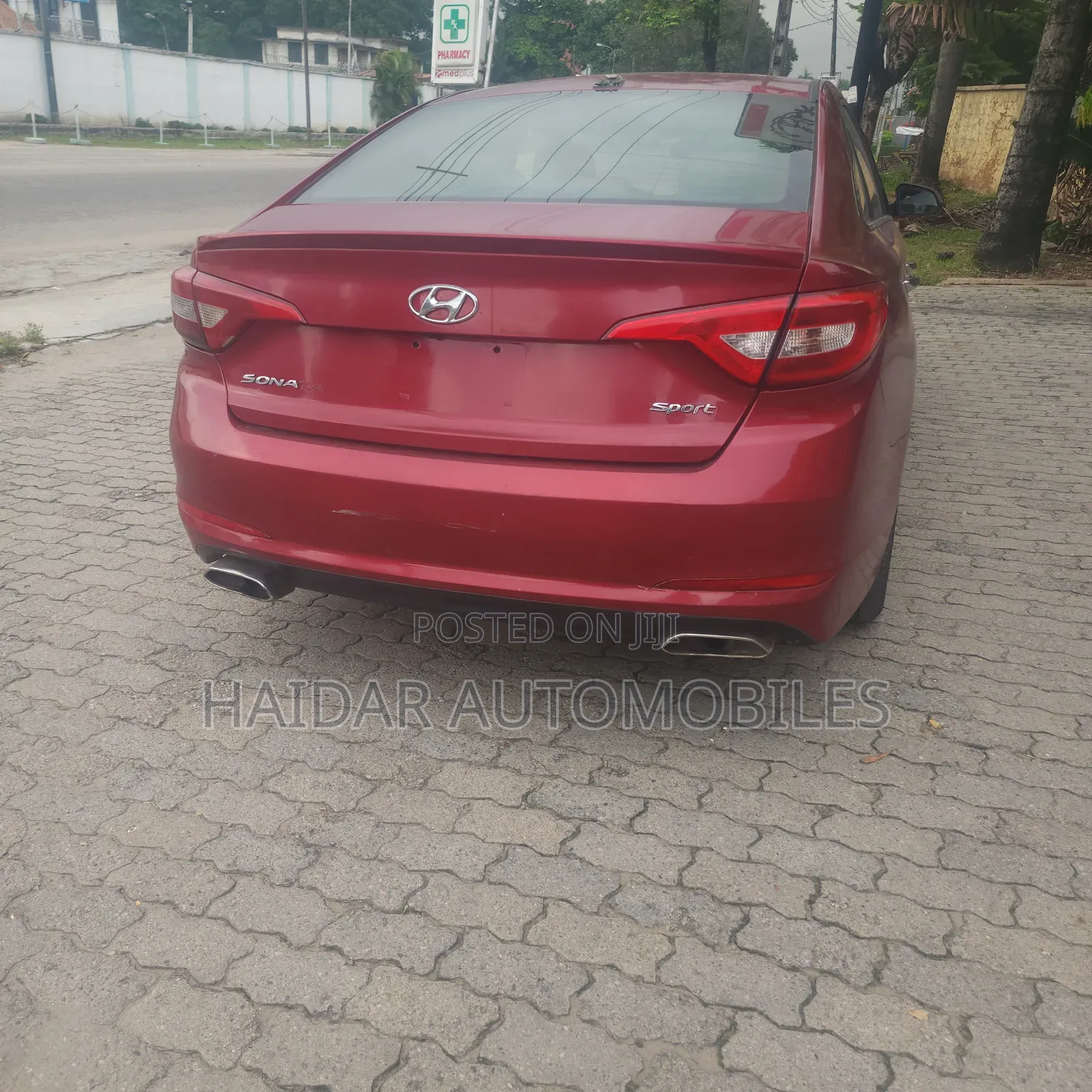 Hyundai Sonata Sport 4dr Sedan (2.4L 4cyl 6A) 2015 Maroon