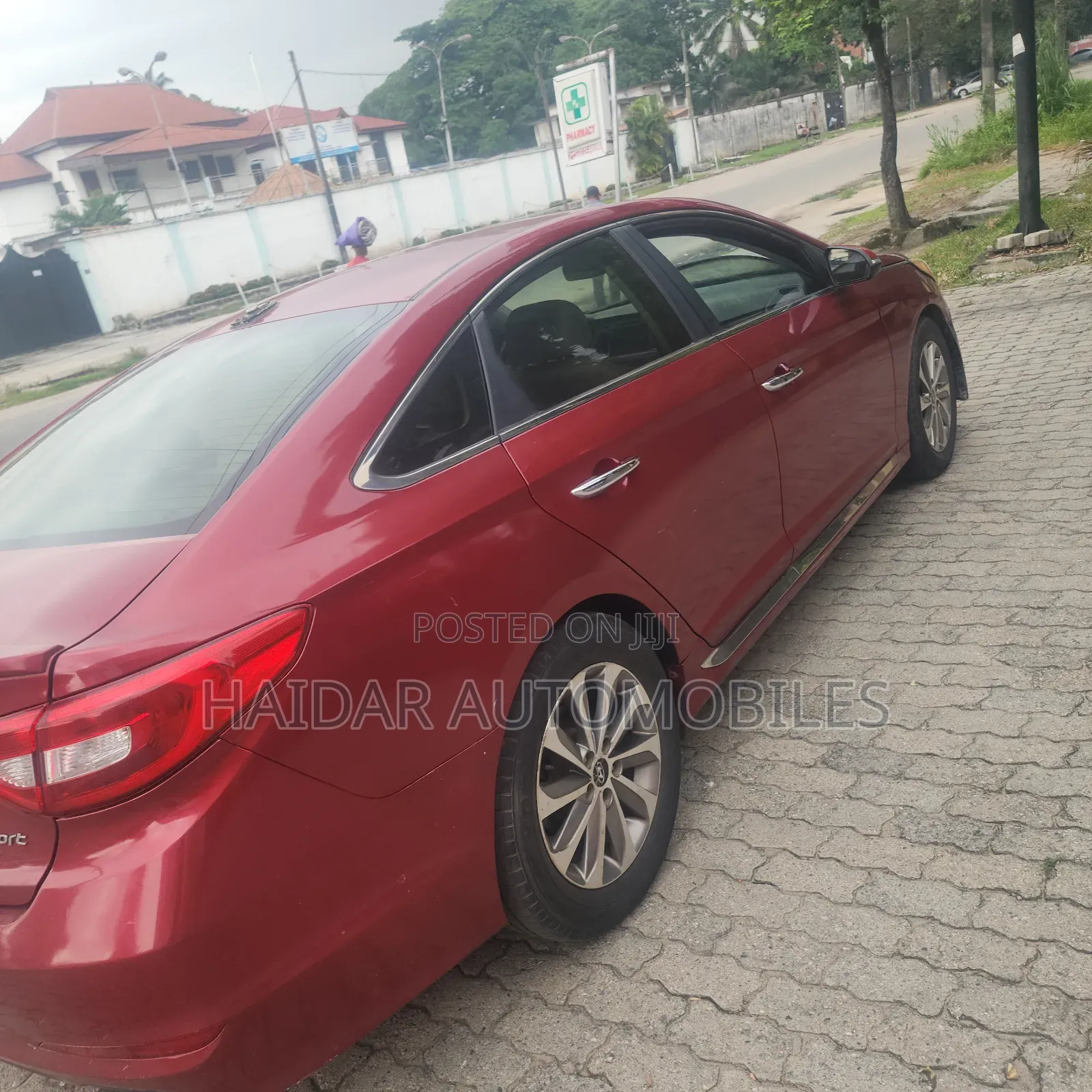 Hyundai Sonata Sport 4dr Sedan (2.4L 4cyl 6A) 2015 Maroon