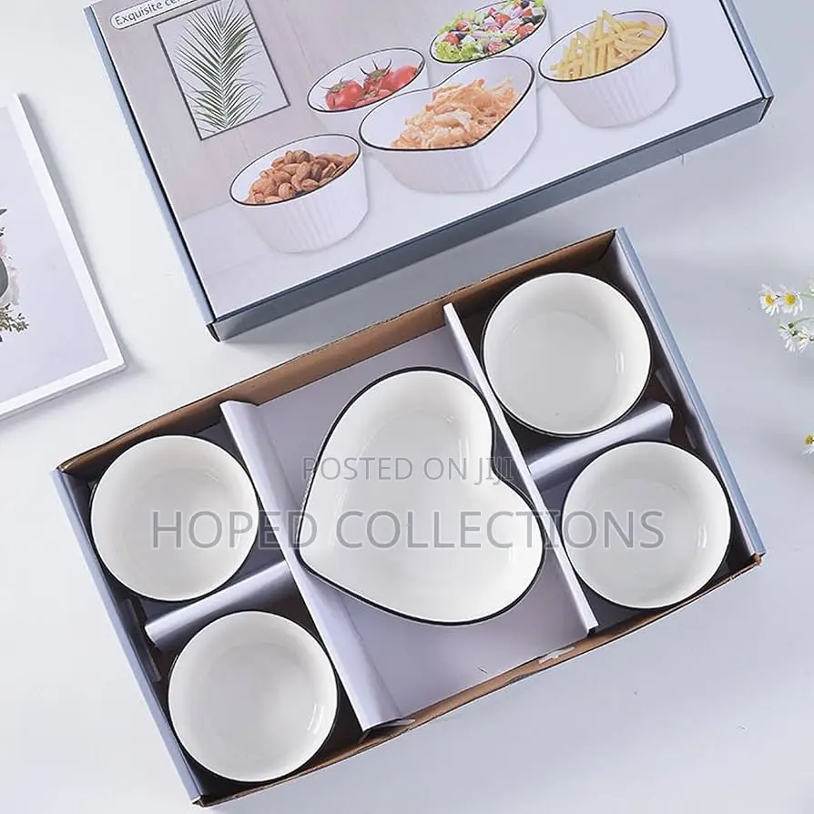 Shaped Ceramic Bowl Set