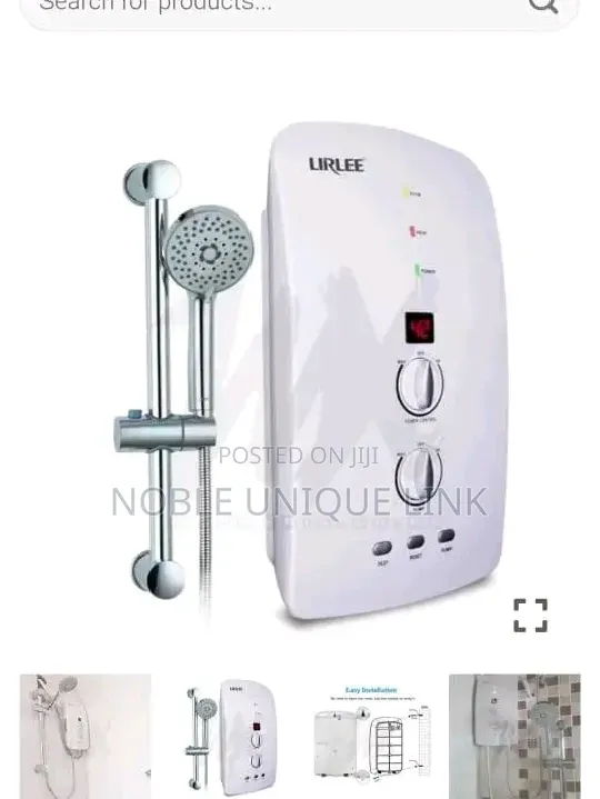 Sweet Home Instant Water Heater With Hand Shower