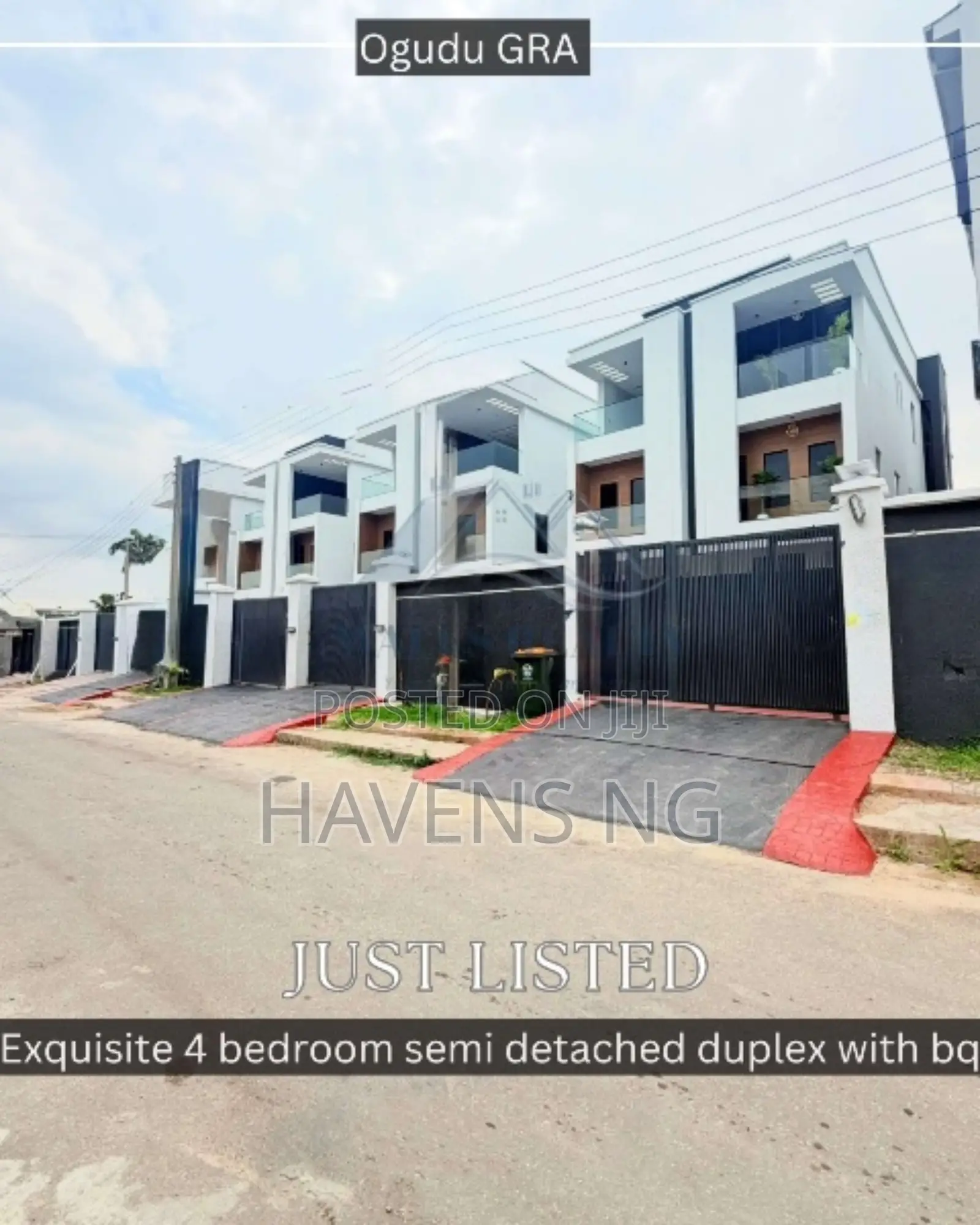 4bdrm Duplex in Ogudu GRA for sale