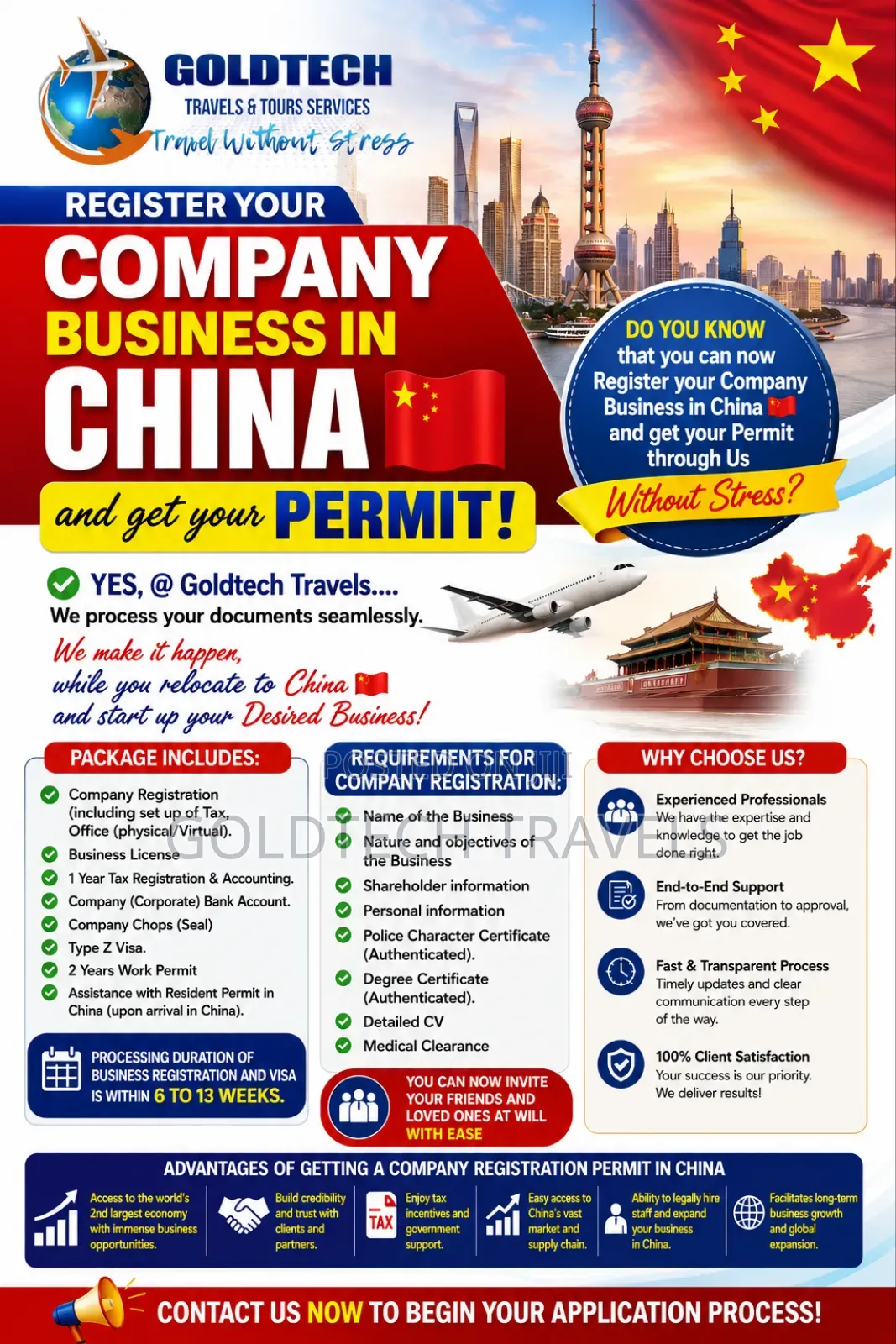 Register Your Company Business In China 🇨🇳 And Get Your Permit!