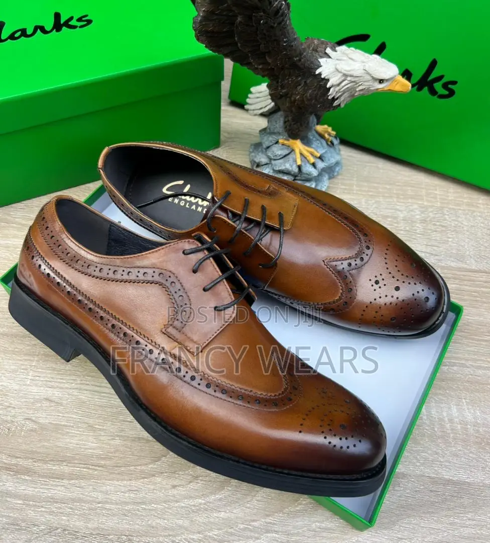 Top Quality Leather Men’S Clark Shoes