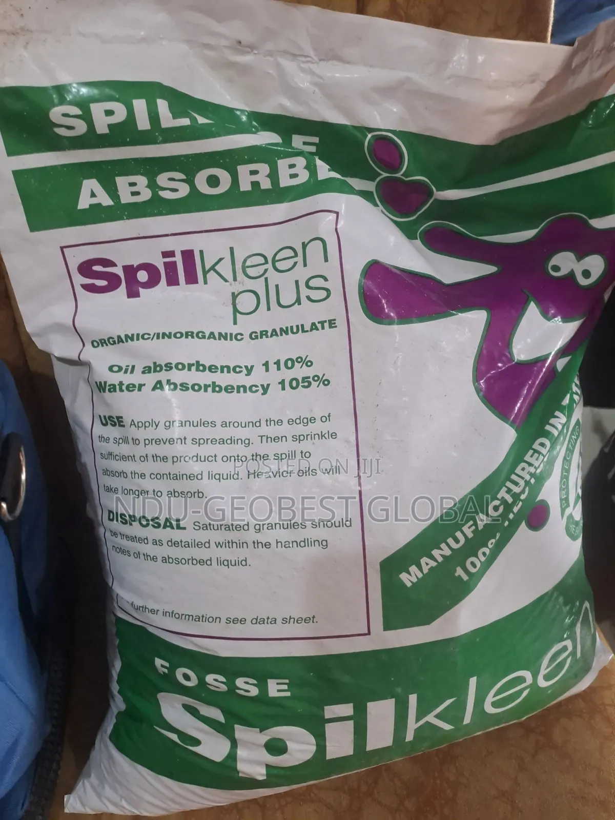 Spilkleen Plus Cellulose Granules Absorbent