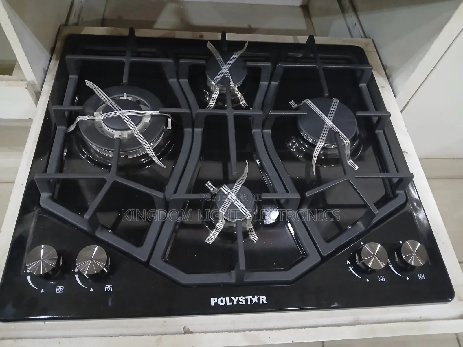 Polystar Inbuilt 4 Burners Cooker 60x60cm  Copper