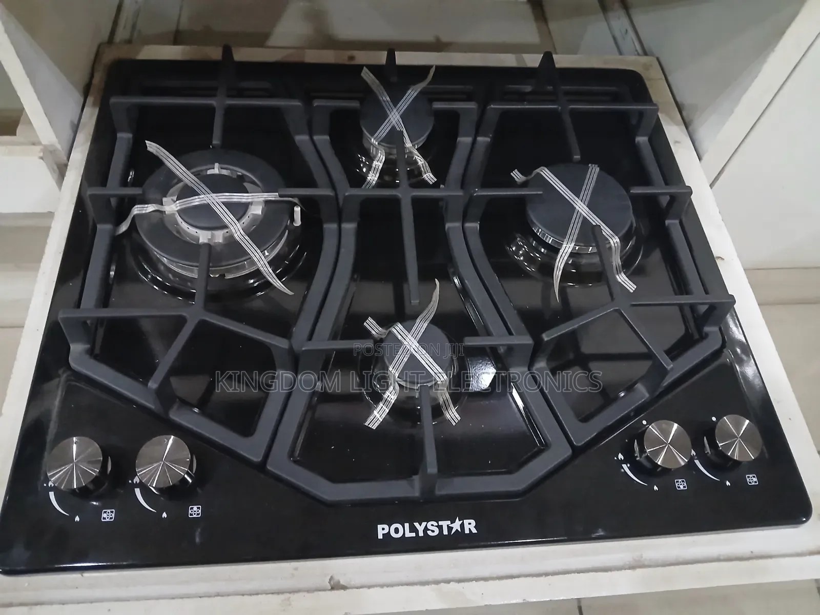 Polystar Inbuilt 4 Burners Cooker 60x60cm  Copper