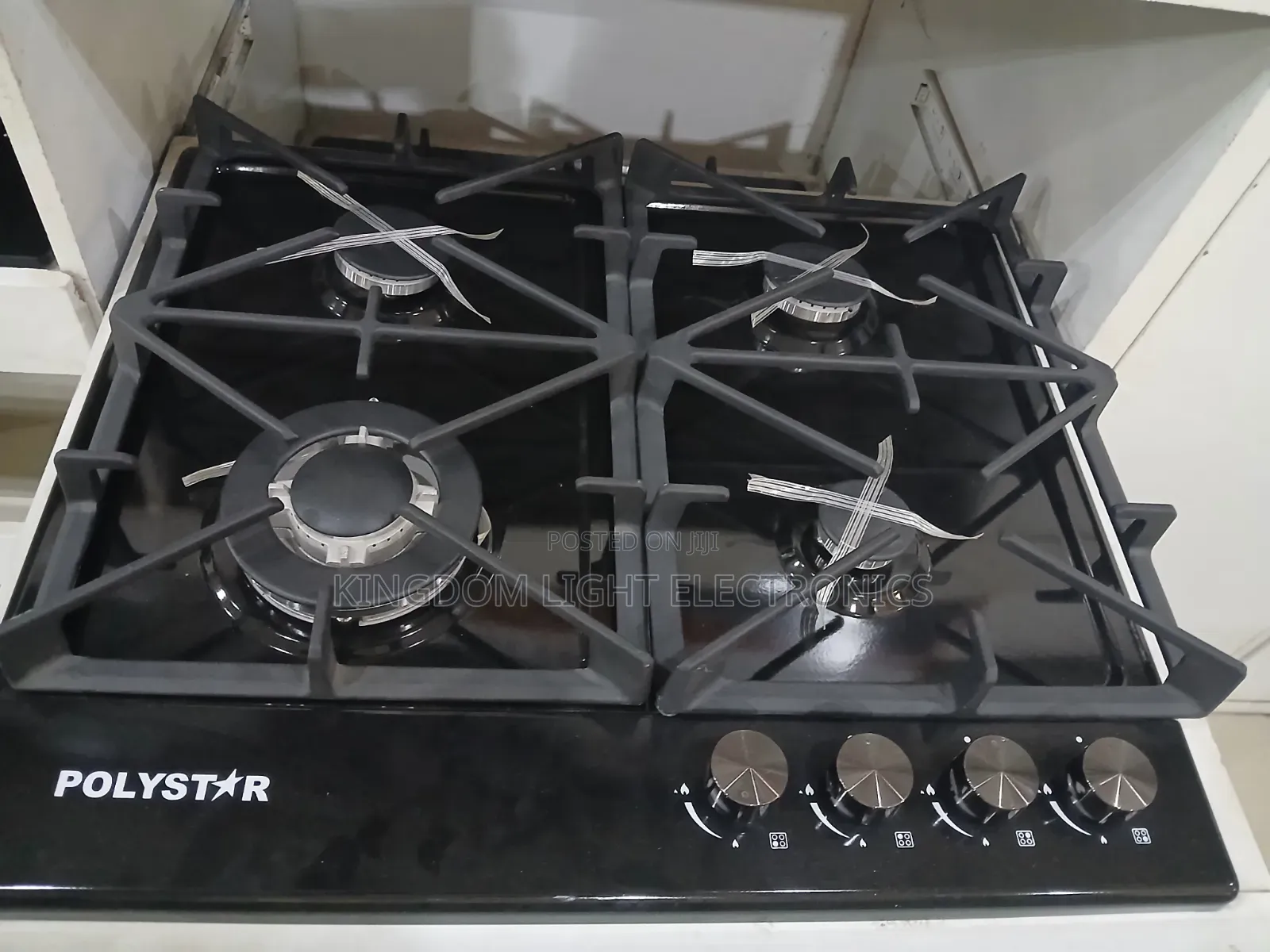 New Polystar Inbuilt 4 Burners Gas Cooker 60x60cm  Copper