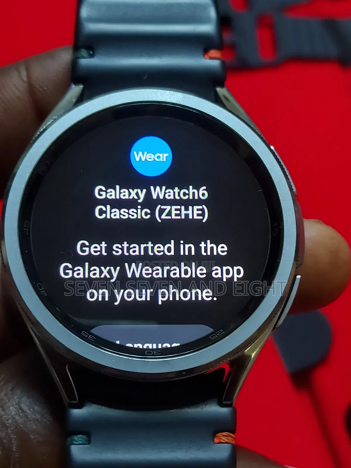 Like New Samsung Galaxy Watch6 Classic 43mmwi-Fi +Lte