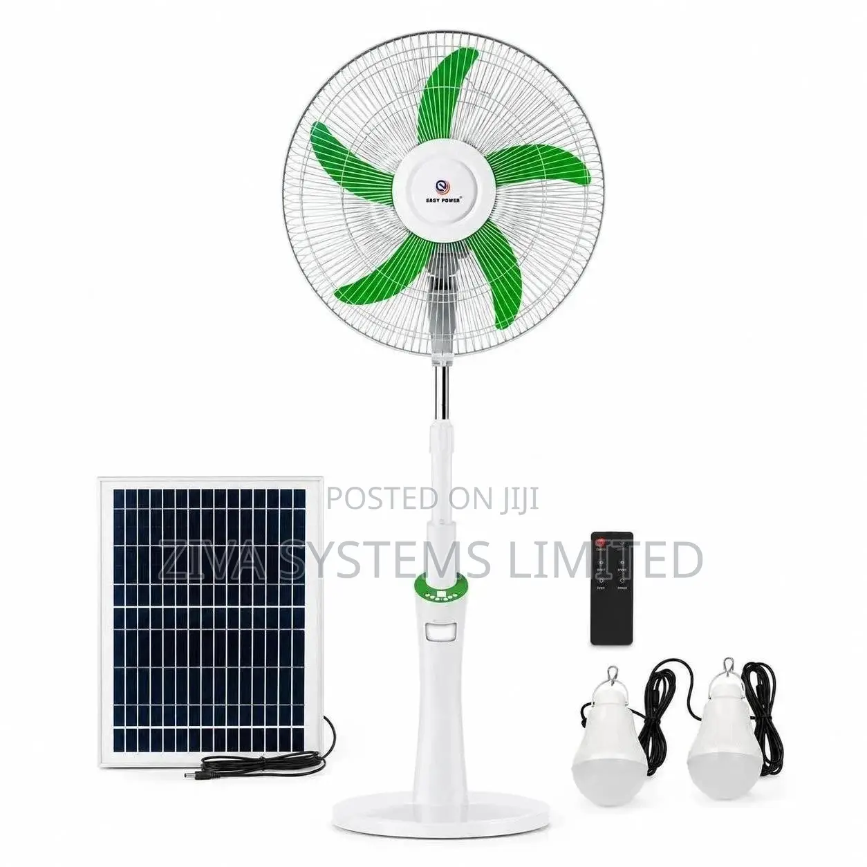 Easy Power Rechargeable Stand Fan 18''