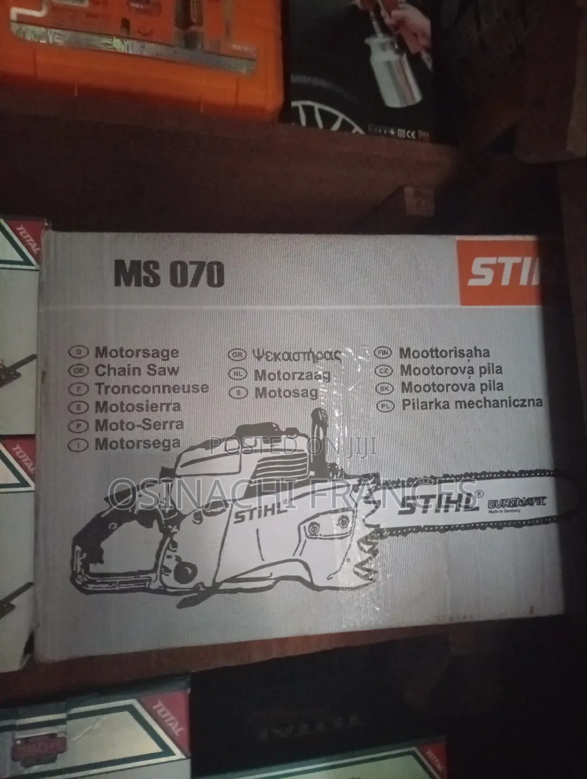 36" Gasoline Stihl Motor Saw Original Garmeny Model ,.