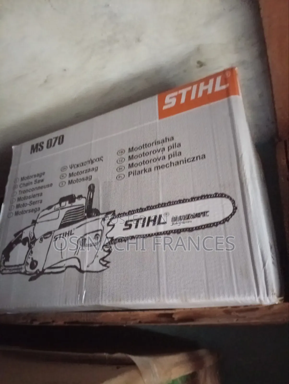 Stihl Gasoline Chainsaw Machine Garmeny Model, ,