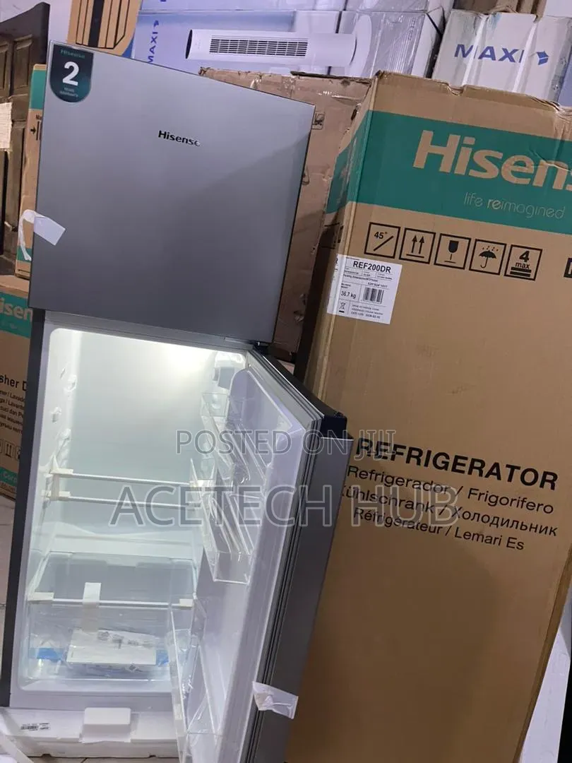 Hisense 154 Liters Double Door Fridge Ref200dr