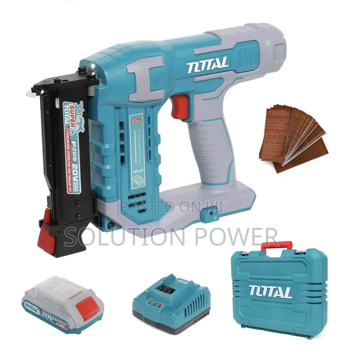 Total 20v Cordless Brad Nailer